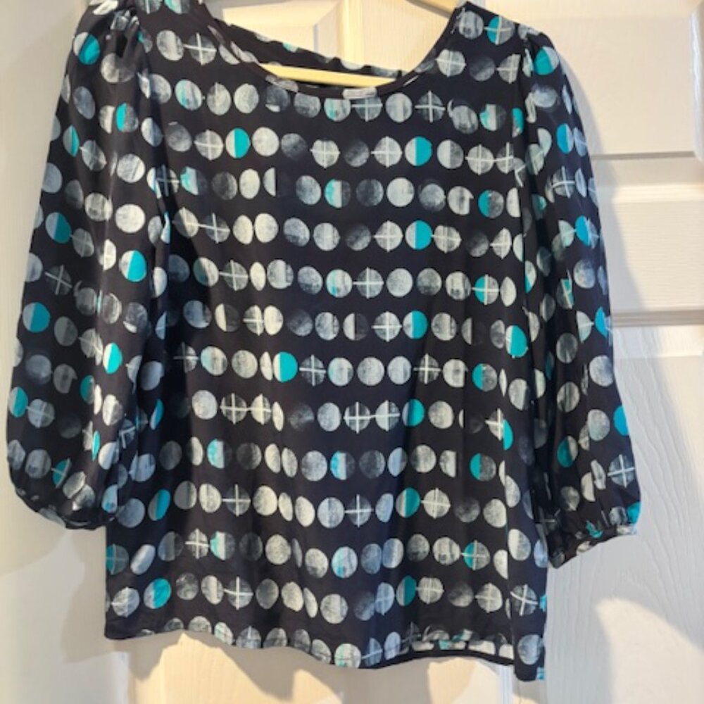 HD in Paris 100% silk top